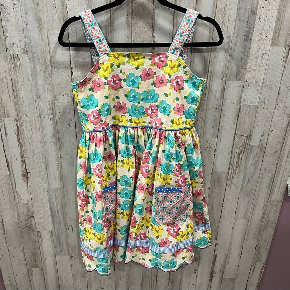 Wildflowers Floral Dress‎ Girls Multicolor Sleeveless S20D170 READ